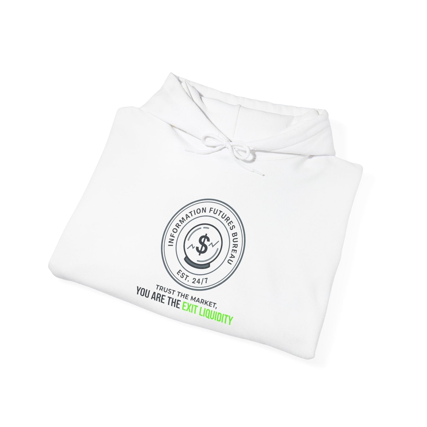 Insider Trading Satire Hoodie | prediction markets, finance humor