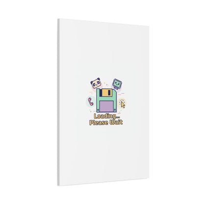 Loading Please Wait Canvas | Old Internet Aesthetic, 90s Web Nostalgia