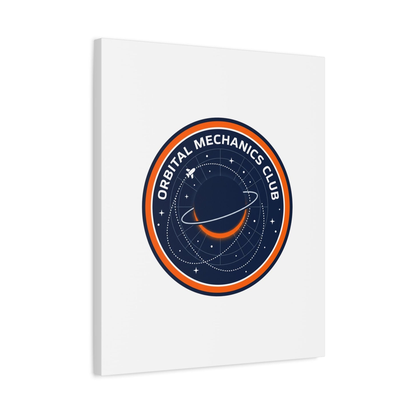 Orbital Mechanics Club Canvas | mission patch, space science