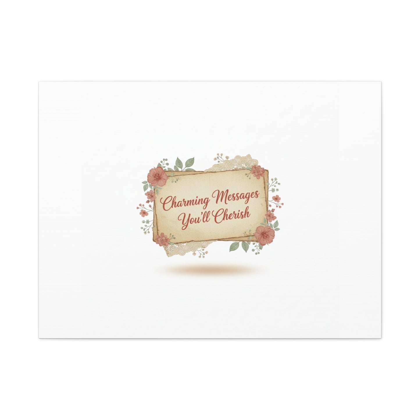Love Letter Collage Canvas, Vintage Letter Art, Wax Seal Romance Print