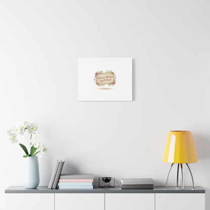 Love Letter Collage Canvas, Vintage Letter Art, Wax Seal Romance Print