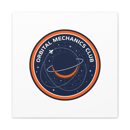 Orbital Mechanics Club Canvas | mission patch, space science