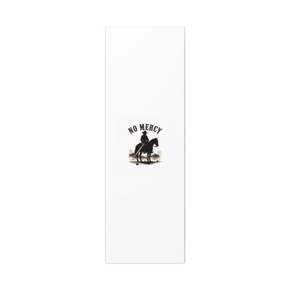 No Mercy Cowboy Skull Canvas | western skull art, gothic Americana