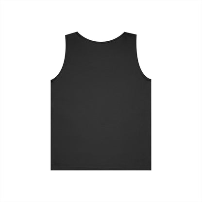 Puppy Love Tank Top — Neon Dog Graphic Summer Tee