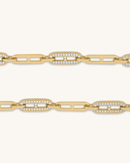 D&C Paperclip Bracelet