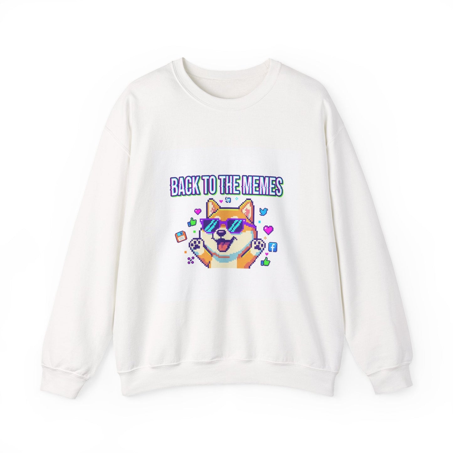Back to the Memes Sweatshirt | 2000s Internet, meme throwback, nostalgia humor