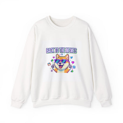 Back to the Memes Sweatshirt | 2000s Internet, meme throwback, nostalgia humor