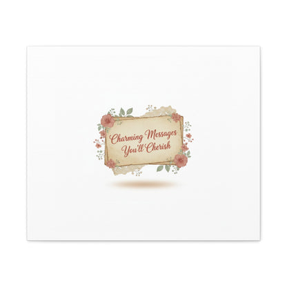 Love Letter Collage Canvas, Vintage Letter Art, Wax Seal Romance Print