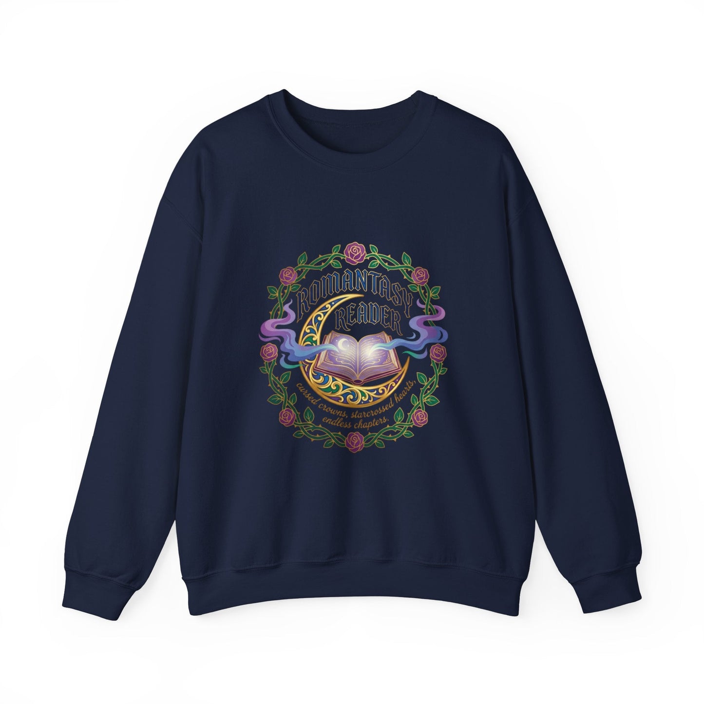 Romantasy Reader Crewneck Sweatshirt | romantasy, book lover
