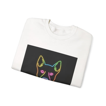 Funny Dog Meme Sweatshirt | Neon Doggo Graphic, Dog Mom Gift, Internet Dog Humor