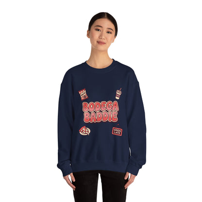 Bodega Baddie Crewneck Sweatshirt | NYC, Spanglish, Y2K Deli Sign