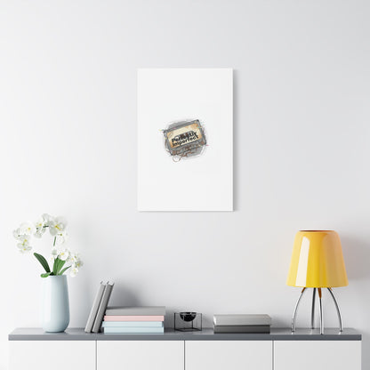 Perfectly Imperfect Cassette, Canvas Print | Analog Error, glitch art static