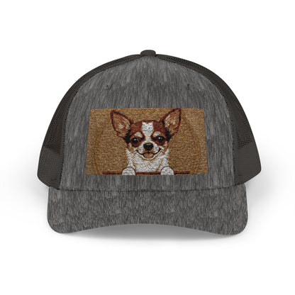 Meme Dog Trucker Hat — Funny Snapback Cap