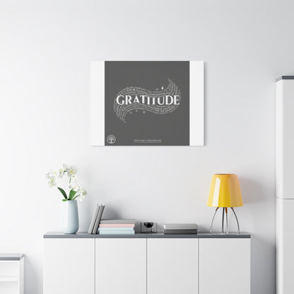 Gratitude Wall Art Matte Canvas | Tiny Treats, sweet uplifting print