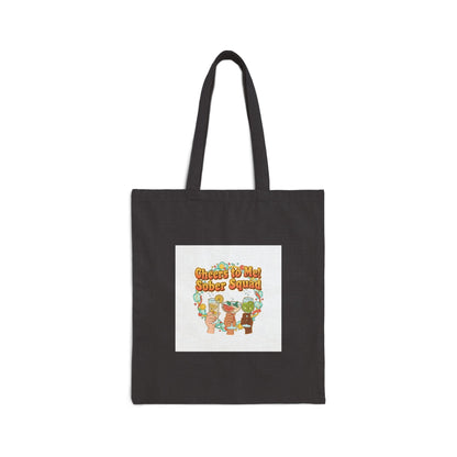 Sober Squad Tote | Dry January Mocktail Tote, Sober Curious Canvas