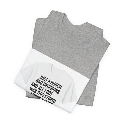 self-deprecating quote Tee | funny introvert shirt, anxiety humor