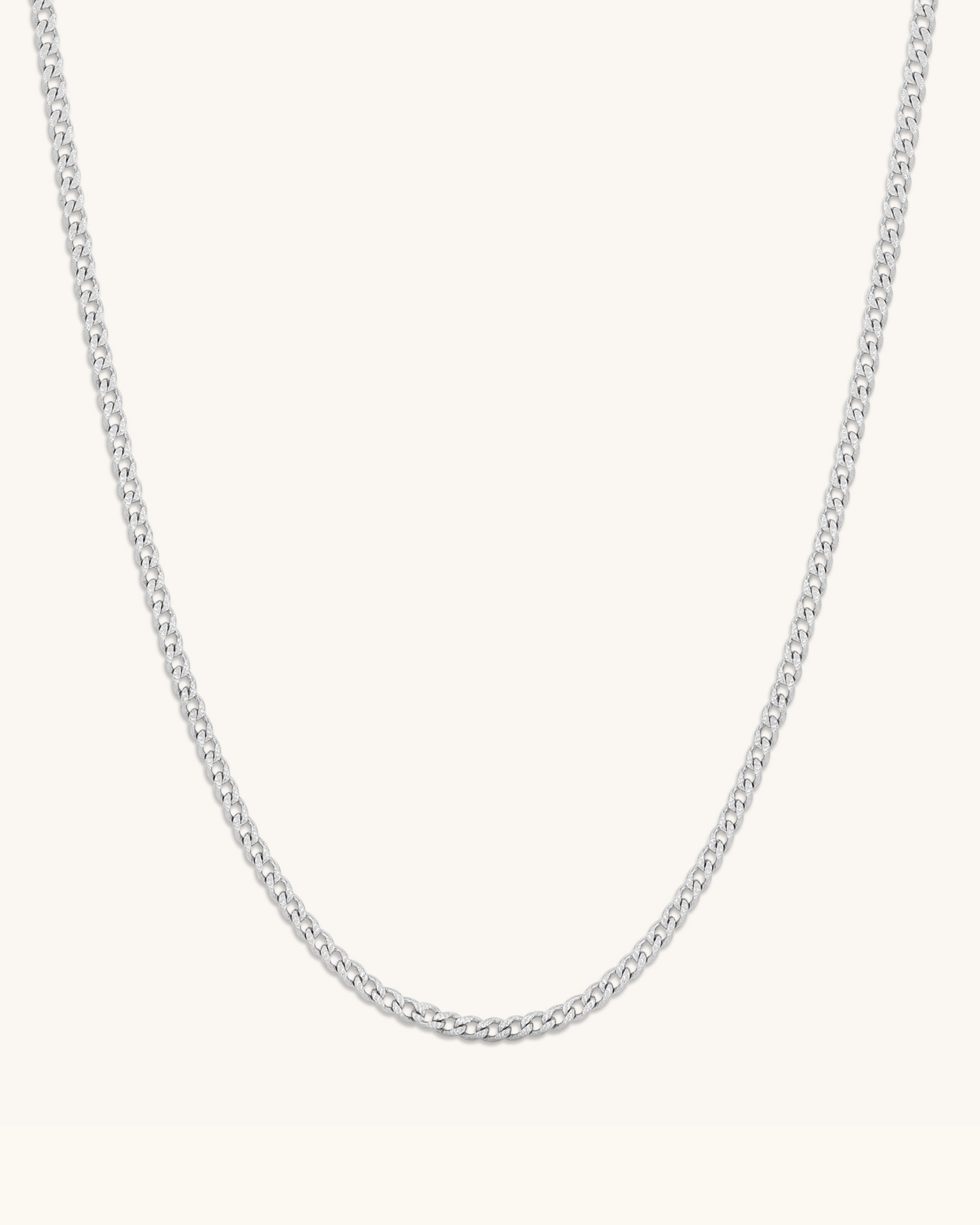 2mm Diamond Cut Cuban Chain