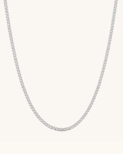 2mm Diamond Cut Cuban Chain