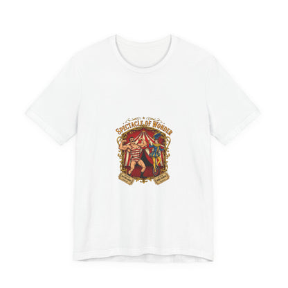 "Spectacle of Wonder" Vintage Circus T-Shirt | Retro Carnival Graphic Tee