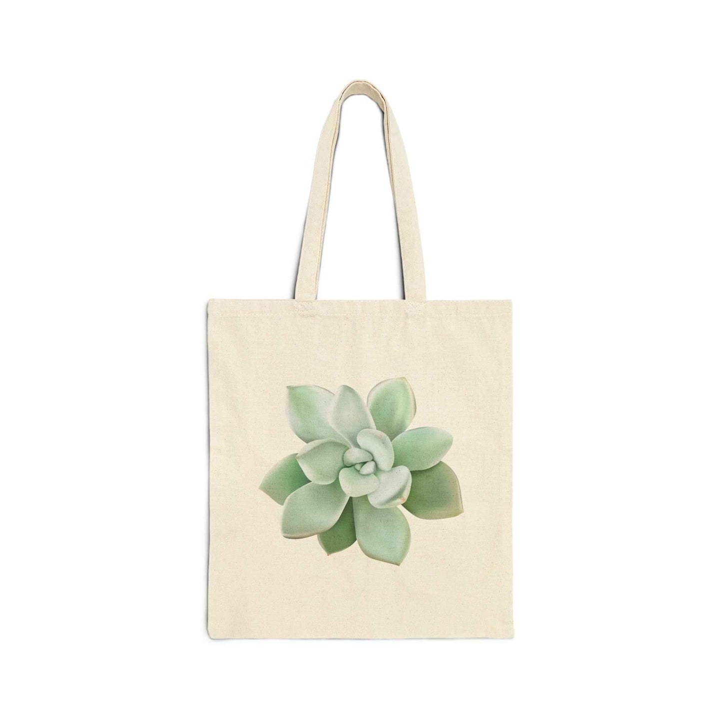 Pachyveria Haagei Succulent Canvas Tote Bag – Eco Friendly Everyday Carry
