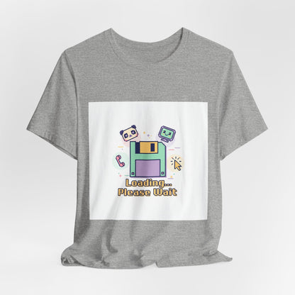 Loading Please Wait pixel art Tee | Old Internet Aesthetic, 90s web nostalgia