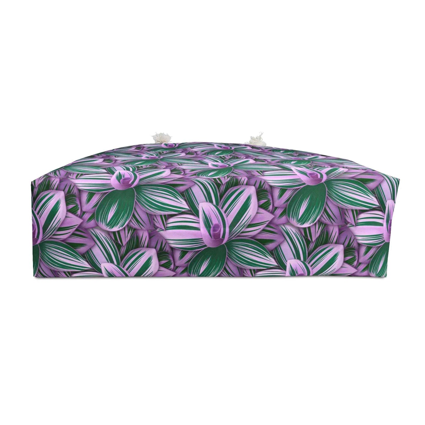 Purple & Green Floral Weekender Bag