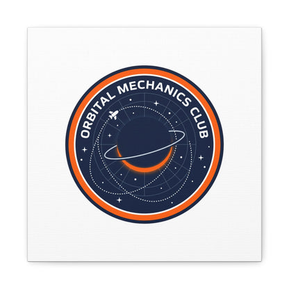 Orbital Mechanics Club Canvas | mission patch, space science