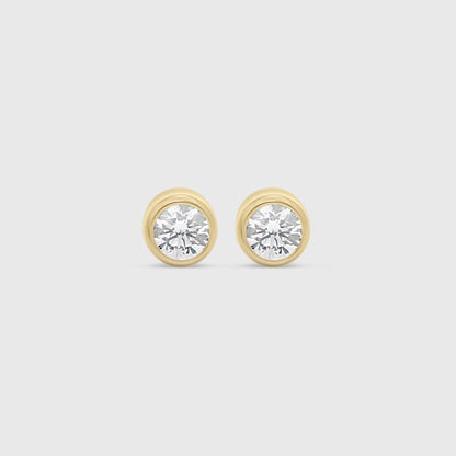 "Hallie" Earring Studs- Moissanite Collection