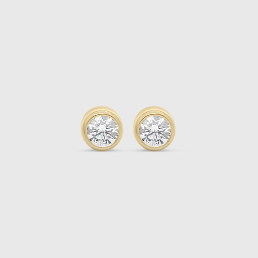 "Hallie" Earring Studs- Moissanite Collection