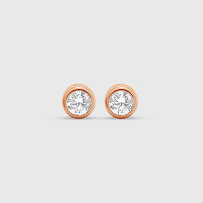 "Hallie" Earring Studs- Moissanite Collection