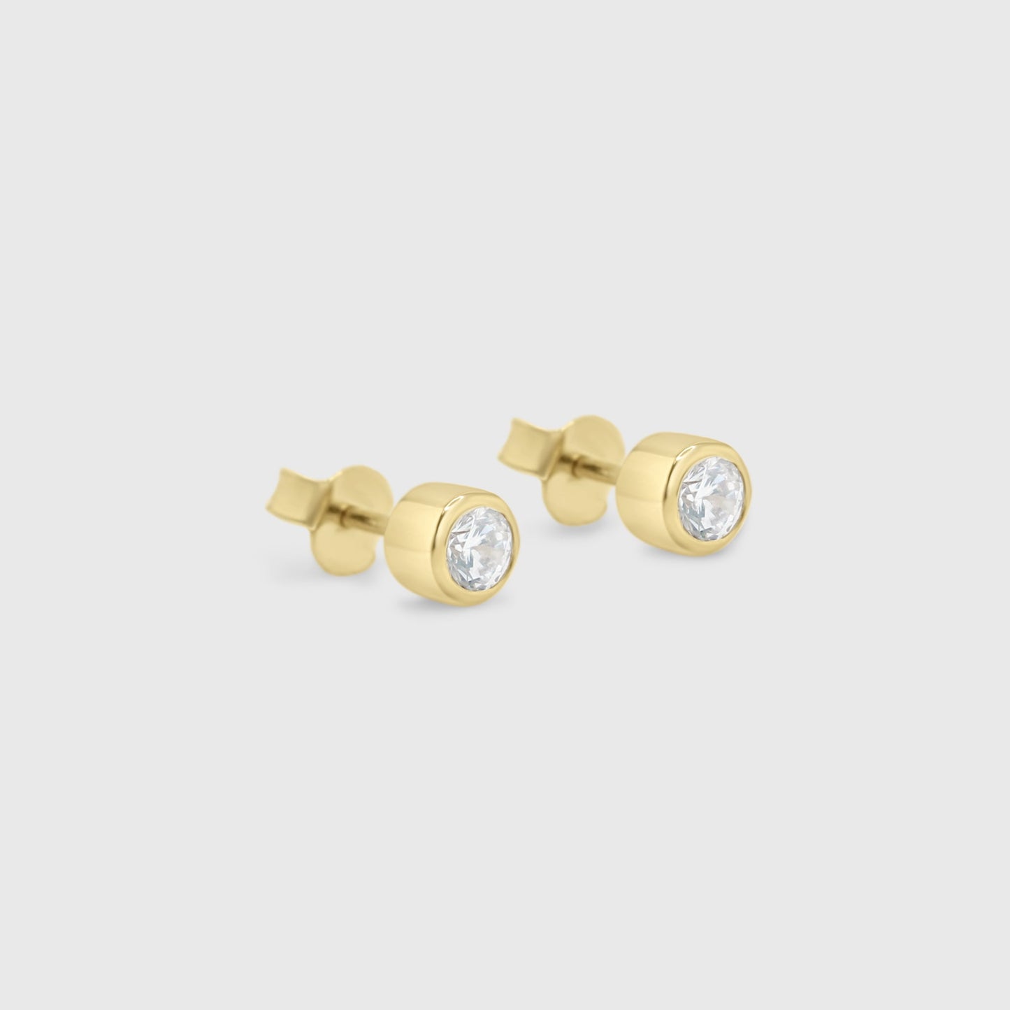 "Hallie" Earring Studs- Moissanite Collection