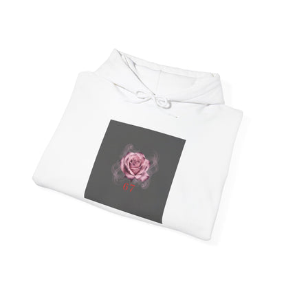Moon Rose Hoodie, soft goth aesthetic | dark romance sweatshirt