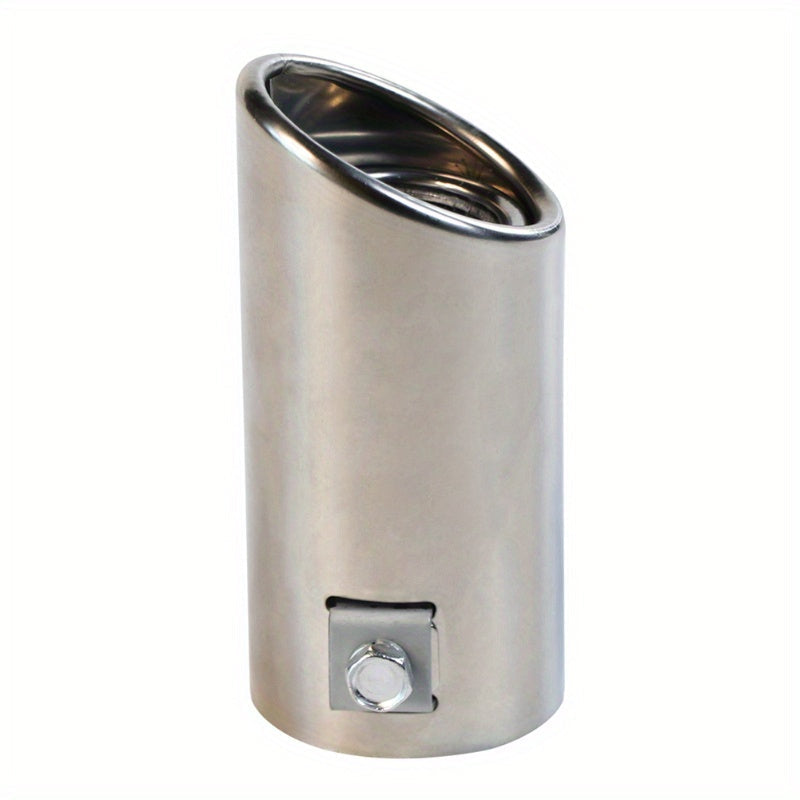 Exhaust Pipe Tip Car Auto Muffler Steel Stainless Trim Tail Tube Auto Replacement Parts Exhaust Systems Mufflers Vehicle