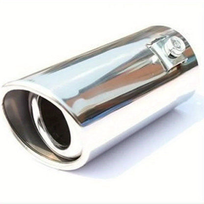 Exhaust Pipe Tip Car Auto Muffler Steel Stainless Trim Tail Tube Auto Replacement Parts Exhaust Systems Mufflers Vehicle
