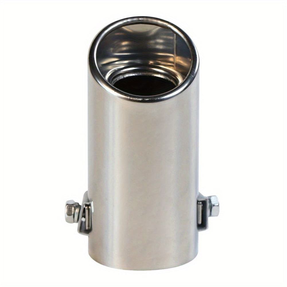 Exhaust Pipe Tip Car Auto Muffler Steel Stainless Trim Tail Tube Auto Replacement Parts Exhaust Systems Mufflers Vehicle