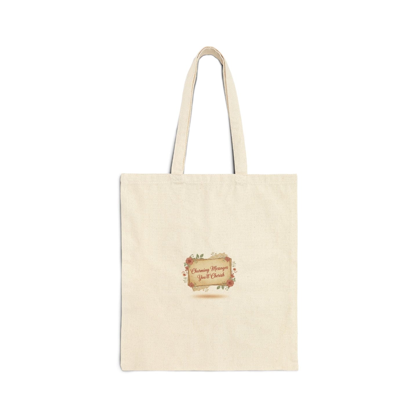Love Letter Illustration Tote, vintage letter art, wax seal romance