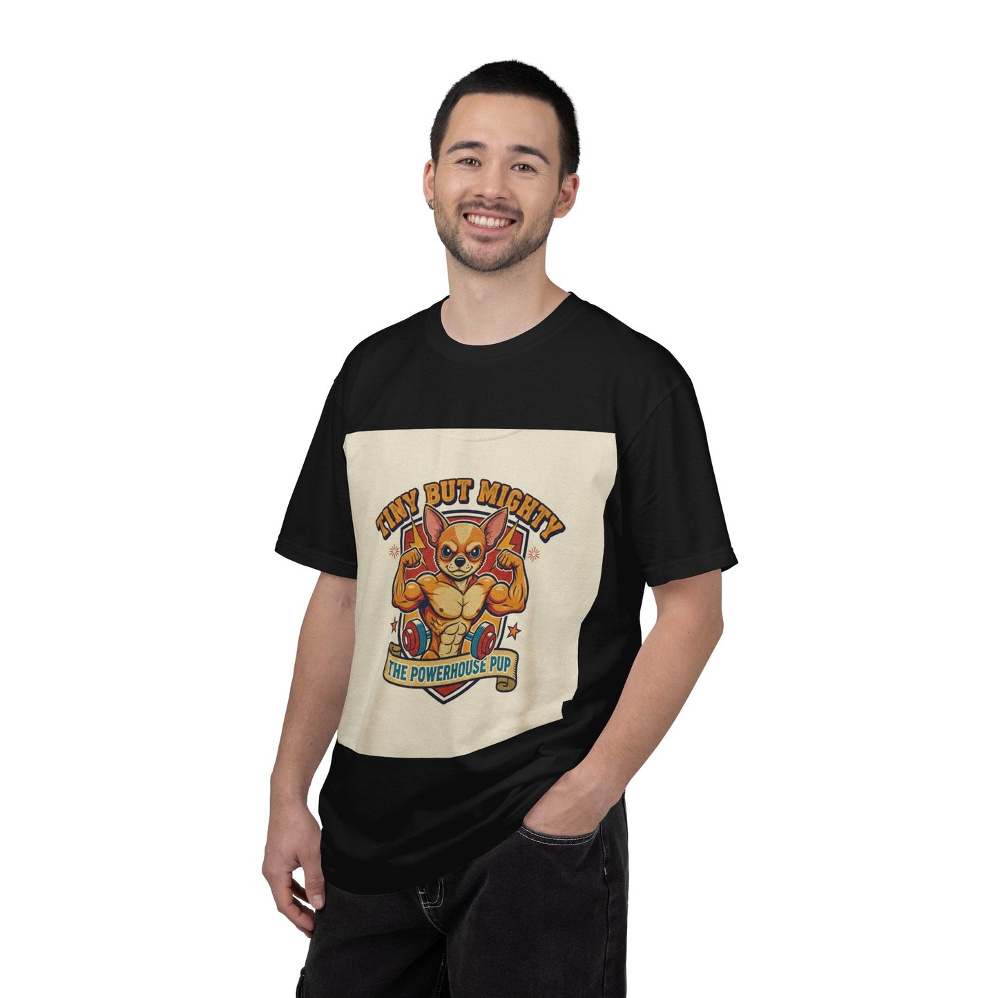 Tiny but Mighty Powerhouse Pup T-Shirt