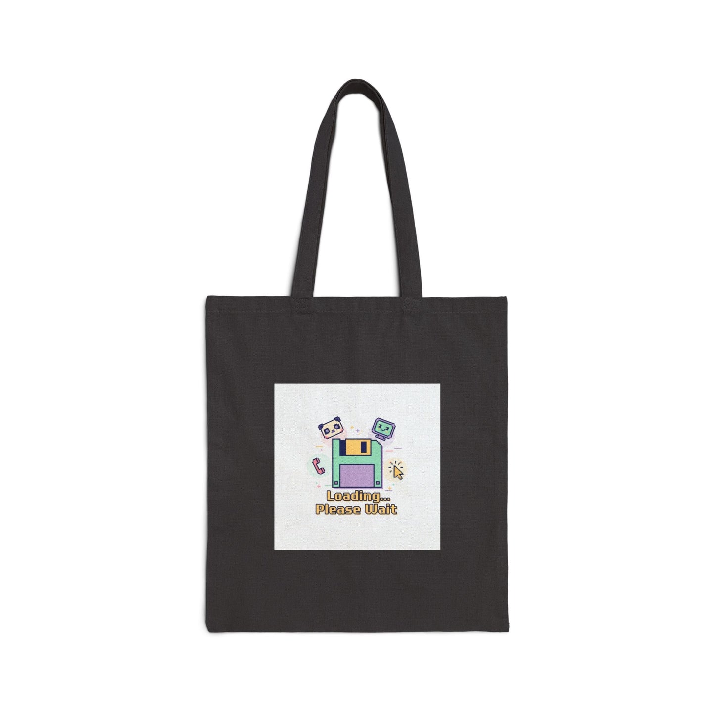 Pixel Loading Screen Tote | Old Internet Aesthetic, 90s Web Nostalgia