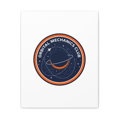 Orbital Mechanics Club Canvas | mission patch, space science