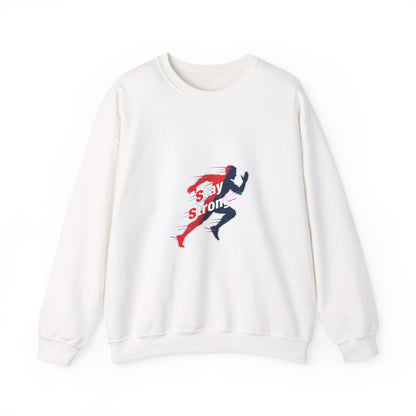 Stay Strong Runner Sweatshirt | Fitness Motivation, Activewear Workout