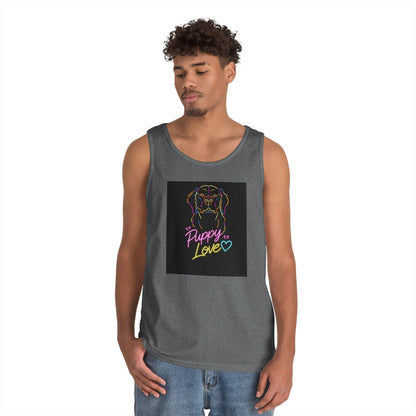Retro Funny Dog Tank Top — Cute Future Vibes