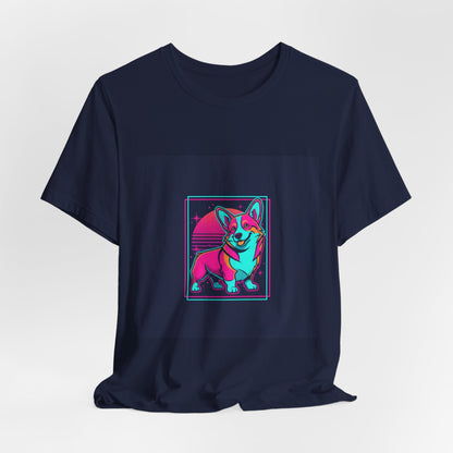 Corgi Pop Art Tee | friendship Valentine, platonic love