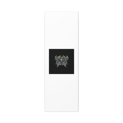 Love My Dog metal font Canvas | gothic wellness quote, edgy self-care merch