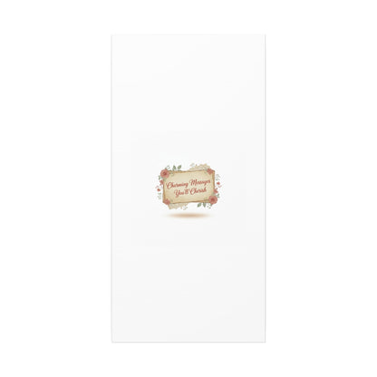 Love Letter Collage Canvas, Vintage Letter Art, Wax Seal Romance Print