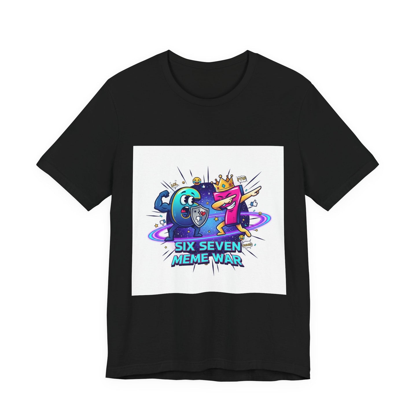 Six Seven Meme War T-Shirt | Legendary Internet Battle Tee