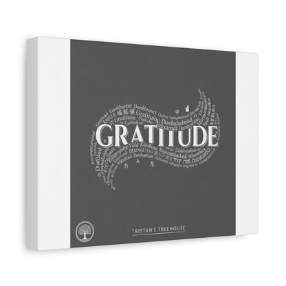 Gratitude Wall Art Matte Canvas | Tiny Treats, sweet uplifting print