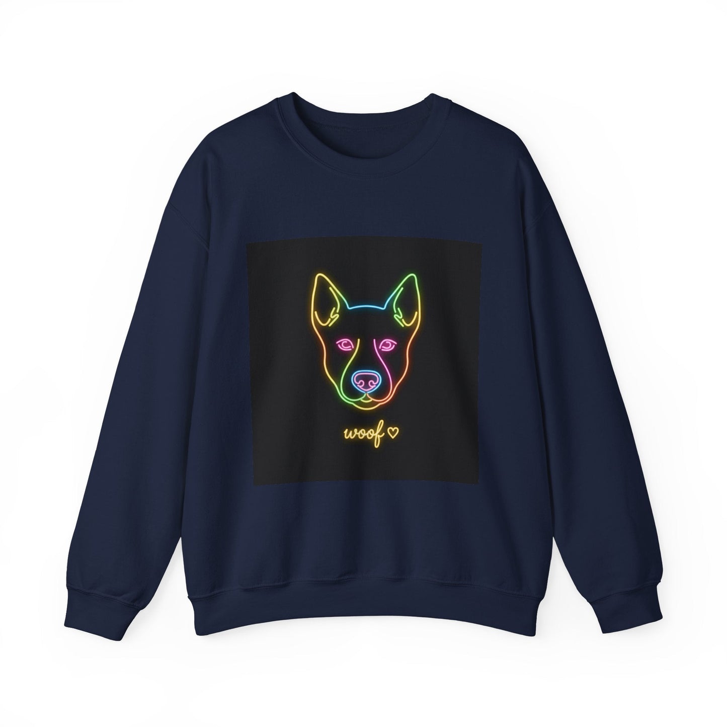 Funny Dog Meme Sweatshirt | Neon Doggo Graphic, Dog Mom Gift, Internet Dog Humor