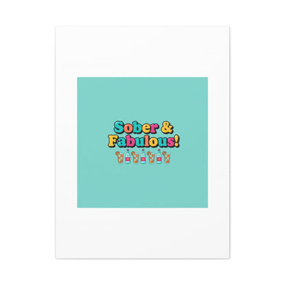 Sober & Fabulous! Canvas | Dry January, Mocktail Trend