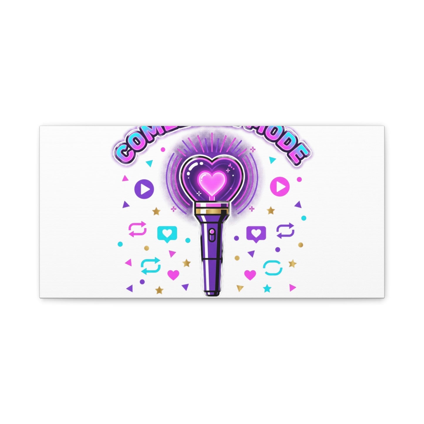 Comeback Mode Lightstick Canvas | K-pop Comeback, Streaming Squad