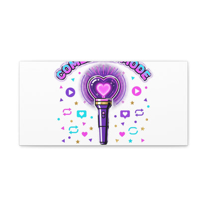 Comeback Mode Lightstick Canvas | K-pop Comeback, Streaming Squad